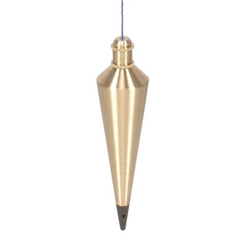 PLUMB BOB BRASS 16OZ