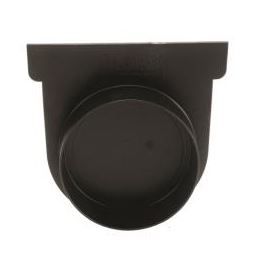 E/H EASYDRAIN END CAP BLACK 100x100