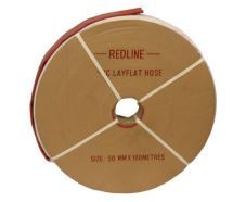 LAY FLAT REDLINE PVC 50MM HOSE