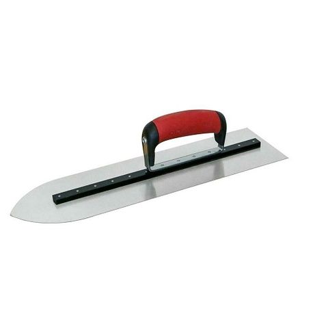 QLT POINTED TROWEL W SOFTGRIP 114X406MM