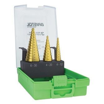 BRISTOL STEP DRILL SET 3PCE