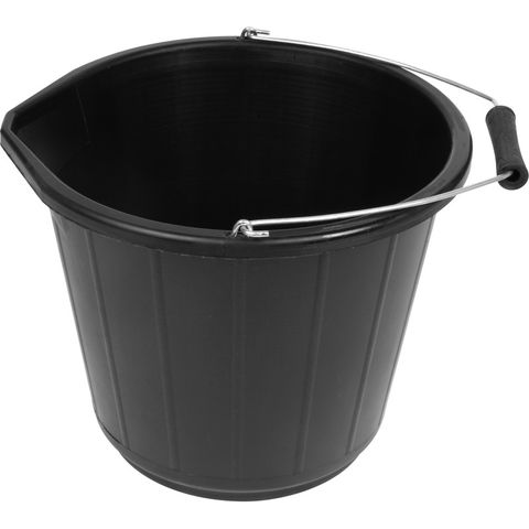 BUCKET BUILDERS ORANGE PLASTIC