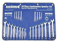 KINC SPANNER SET COMB AF/M 24PC