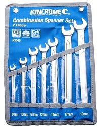 KINC COMBINATION SPANER SET METRIC 7PC