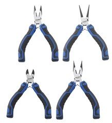 KINC PLIER SET MINI TECH 4PC