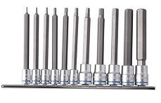 KINC HEX SOCKET SET MET 100MM 11PC