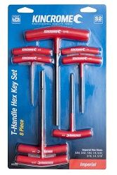 KINC T/HDL HEX KEY SET-IMP 8PC