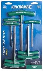 KINC T/HDL HEX KEY SET-TORX 8PC