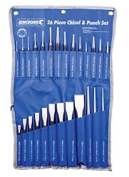 KINC PUNCH AND CHISEL SET 26PC