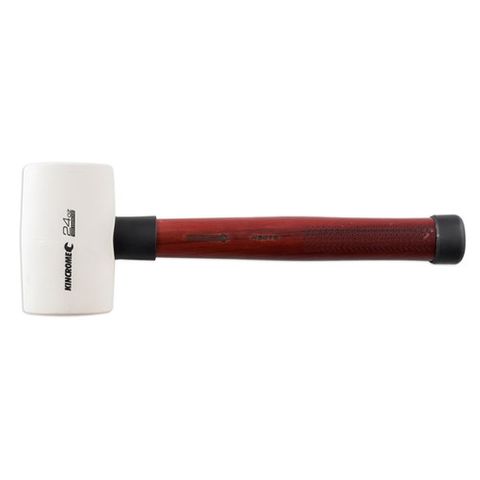 KINC RUBBER MALLET 24OZ - WHITE