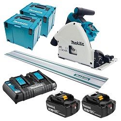 MAK 18V KIT PLUNGE SAW 165MM B/LESS