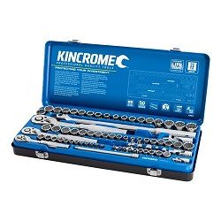 KINC SKT SET 74P 1/4, 3/8 & 1/2DRV