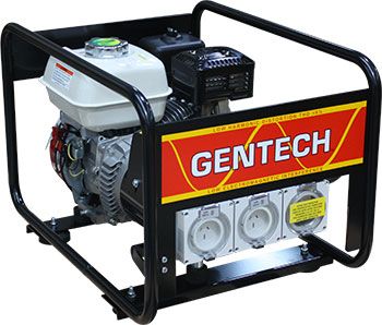 GENTECH GENERATOR PETROL 3.4KVA