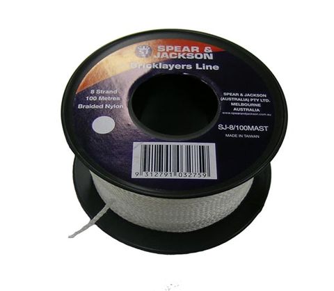 Spear & Jackson Fluro Green 500M Brickies String Line - SJ-12-500M