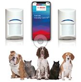 Bosch Pet Immune Alarm Detectors and Mobile App