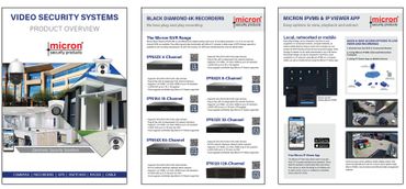 Micron Video Security (CCTV) Brochure
