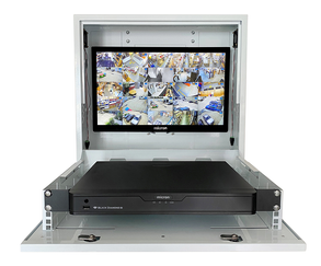 Vertical NVR-Monitor Cabinet