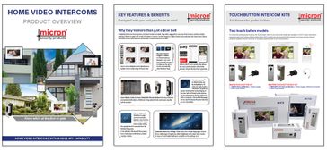 Micron Residential-Home Intercoms Brochure