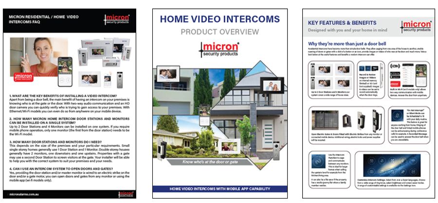 Micron Home Video Intercoms Image