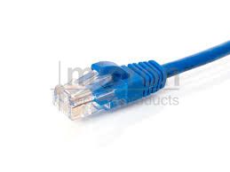 Blue Cat5e Patch Lead. 50cm