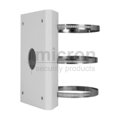 Micron IP PTZ Pole Mount Bracket - Steel (also requires wall mount bracket)