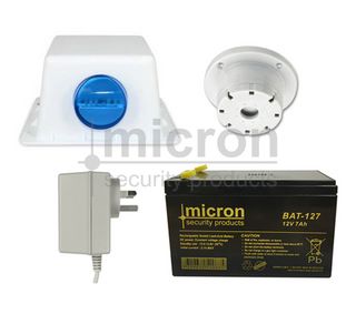 Micron Speaker Accessory kit Inc Batt + P/Pack + Surface Screamer