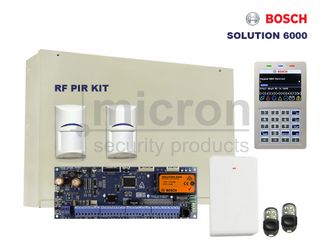 Bosch 6000 Dialler CC610P + 1 x SCP736 PROX Keypad + 2  x RF Pir 2 x Metal Keyfob + RX
