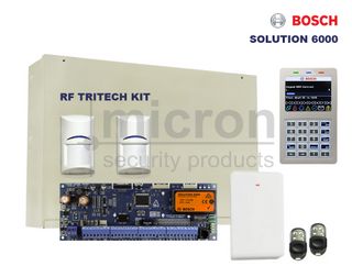 Bosch 6K + 1 x SCP736 SMART PROX Graphic Keypad + 2 x RF Tri Tech 2 x Metal Keyfob + RX