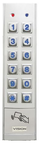 CP156B Solution 6000 Slim External Keypad With Built In Reader