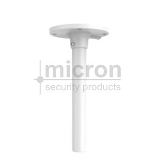 Micron Dropper Pole 200mm With Ceiling Mounting Plate. Requires Dome / Turret Surface Base