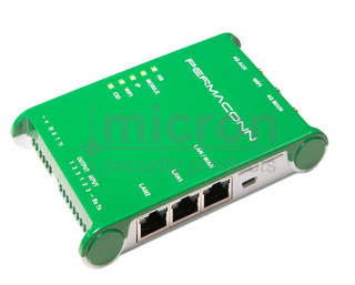 Permaconn PM54-4G. Router Via Network or 4G. Provides Hotspot. Requires Panel Side Dialler Lead