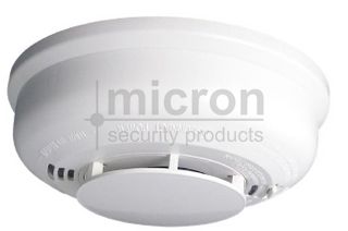 2012-J  Photo Electric Smoke Detector. Built in Buzzer. Change Over Contacts