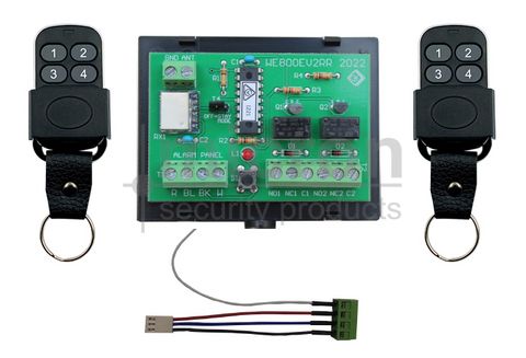 WE800 V2 RF Kit **IN PLASTIC CASE**  inc 2 x 4ch Metal Transmitters SWMT4W