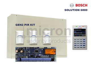 Bosch 6000 Dialler CC610P + 1 x SCP736 PROX Keypad + 3 Bosch ISC-BPR2-W12 Blue Line Gen 2 PIR