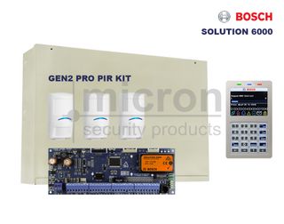Bosch 6000 Dialler CC610P + 1 x SCP736 PROX Keypad + 3 x Bosch ISC-PDL1-W18G PRO Series Tritech Detecto
