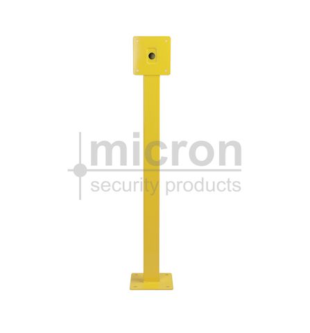 Micron Bollard For Apartment Door. Yellow