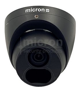 Micron BLACK EZY SERIES 5MP POE Fixed Turret 2.8mm Lens. Metal Case