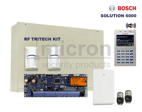 Bosch 6000 Dialler CC610P + 1 x SCP737 WIFI Prox Keypad + 2 x RF Tri Tech 2 x Metal Keyfob + RX