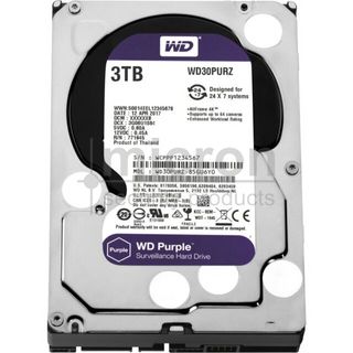 Western Digital Purple Surveillance 3TB Hard Drive