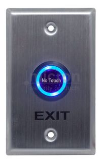 Micron EXIT Button. Large. No TOUCH. Illuminated