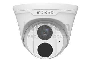 Micron 4MP POE Fixed Turret Easy Star 2.8mm Lens With Audio and Low Light.