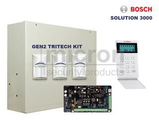 Bosch Sol 3K + Icon KP + 3 Bosch ISC-BDL2-WP12G Blue Line Gen 2 Tritech 45kg Pet Friendly