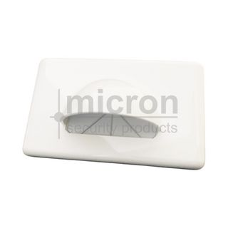 GO Bullnose Plate White
