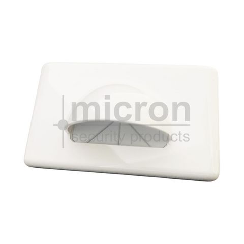 GO Bullnose Plate White