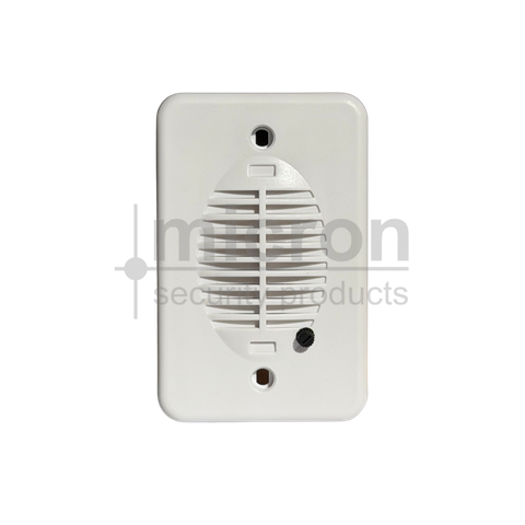 Micron Flush Mount Chime Option. 12Vdc Adjustable Chime Volume.