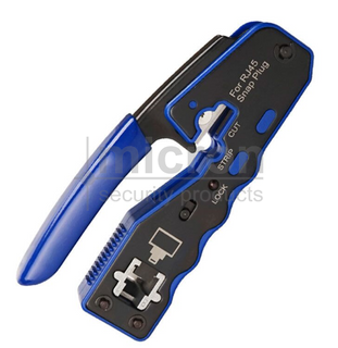 Crimper For EZ Pass Through RJ45 Plugs