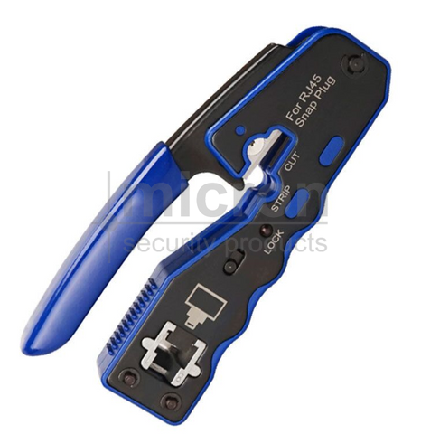Crimper For EZ Pass Through RJ45 Plugs