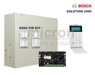 Bosch Solution 2000 + Icon KP + 2 x Bosch ISC-BPR2-W12 Blue Line Gen 2 PIR