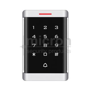 Micron Touch Button Backlit Keypad. Stand Alone Dual Function Code or Prox. 12V DC