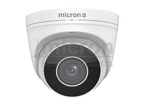 Micron 6MP POE Easy Star Motorised Turret 2.7mm - 12mm Auto focus With Audio and Low Light.